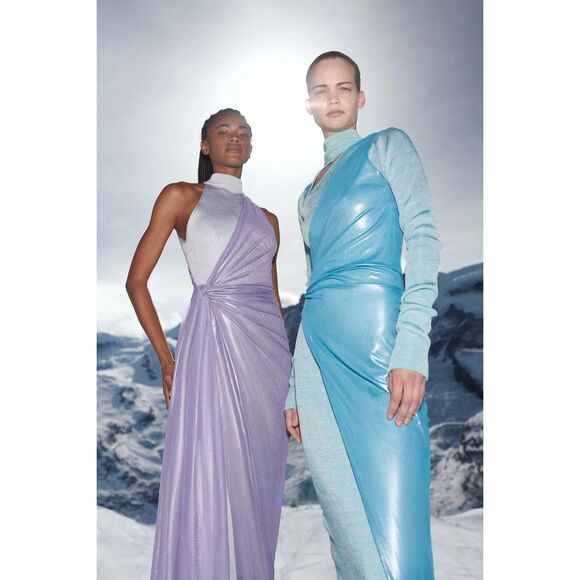 BAOBAB COLLECTION Elsa Midi Dress In Moana Size M $350 - Picture 2 of 9